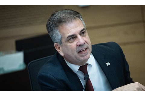 Israeli Energy Minister Eli Cohen