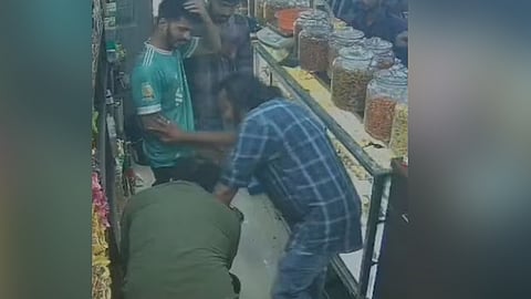 kochi shop employee attacked
