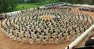 Mega Thiruvathira competition in Nashik