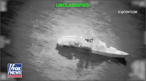 destroyed Iranian ships in the Strait of Hormuz : Pentagonc