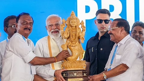 Prime Minister Narendra Modi says the NDA government at the Centre changed the name Kerala to Keralam