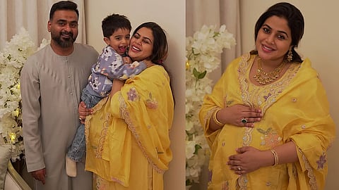 Actress Shamna Kasim becomes a mother again