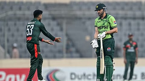 pak vs bangladesh 2nd odi salman ali agha runout controversy