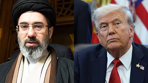 mojtaba khamenei health status iran replayed to trump