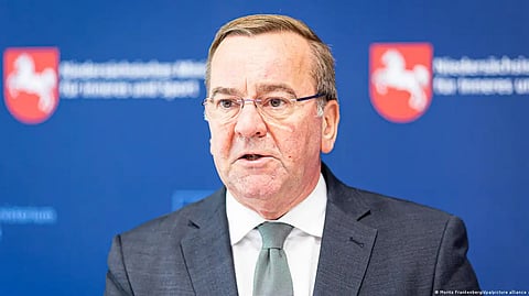 German Defense Minister Boris Pistorius