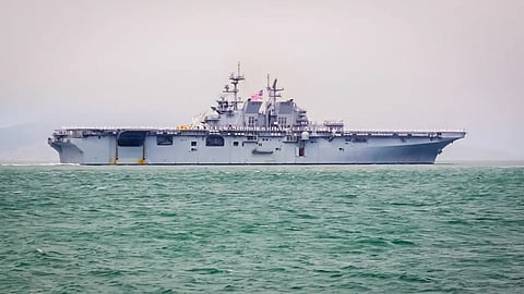 USS Tripoli heads to Hormuz with 2,000 troops