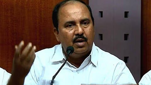 r. chandrasekharan against congress leadership