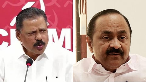 m.v. govindan against v.d. satheesan allegation