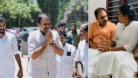 Aranmula UDF candidate accept nomination money from Usha joseph