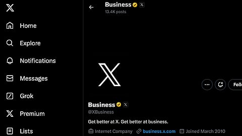 Police notice for 270 X handles