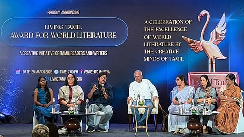 tamil writers launch living tamil award