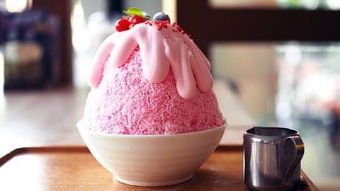 Ice cream habit in hot weather is not good