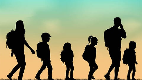 Mother of four, who eloped with Instagram friend, returns after children's plea