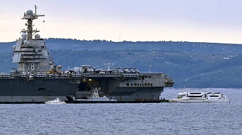 'USS Gerald R. Ford' in Croatia