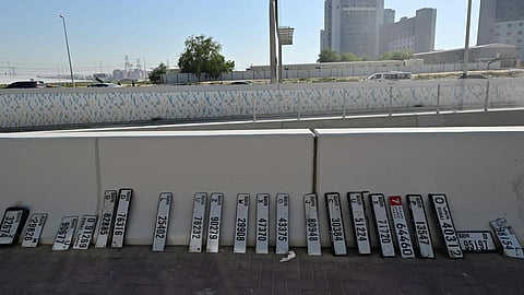 Praise for expatriate Malayali who collected vehicle number plates washed away in the rain