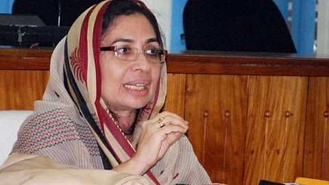 noorbina rasheed resigns as national secretary of womens league