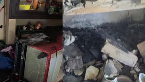 gas cylinder collapse thiruvananthapuram