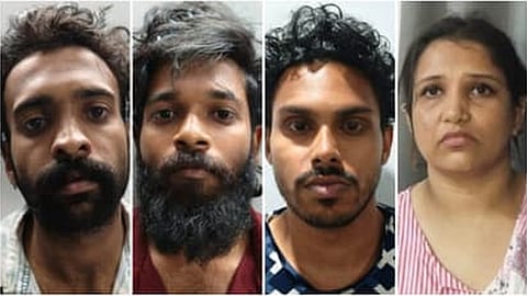mdma seized nedumbassery; 4 caught