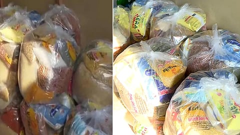 bjp kits distribution for votes police case election squad seizes kits