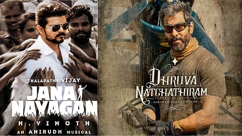 after leaking clips of Jananayakan Dhruvanachathiram became a topic of discussion