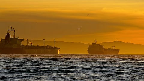 chineese tanker sails through strait of hormuz reports