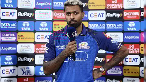 manoj tiwary against mumbai indians and hardik pandya captaincy