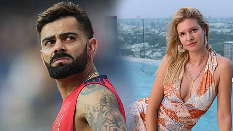 model influencer lizlaz on virat kohli's like on her post