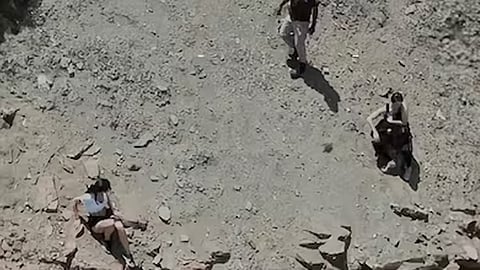 Dubai Police rescue tourists trapped on mountaintop