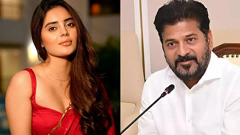 Actress gets IPL tickets given to telangana cm Revand Reddy