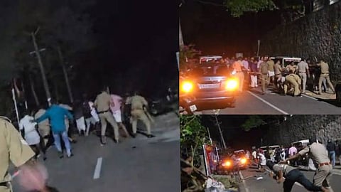 cpm bjp clash vattityoorkavu