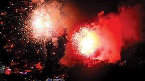 history of fire crackers blast in kerala