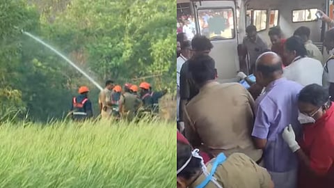 Thrissur mundathikkod blast details