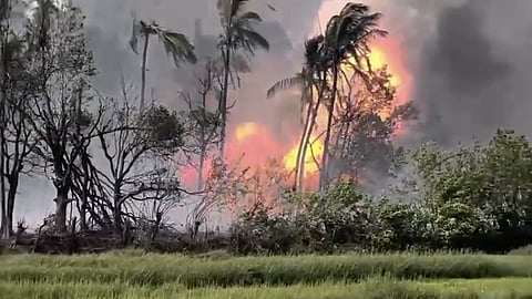 thrissur mundathikode fireworks explosion