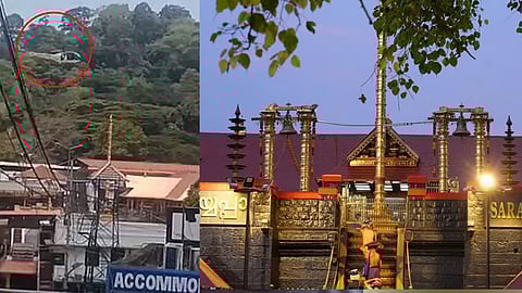 sabarimala helicopter incident, adgp report