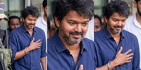Vijay visits Sai Baba temple