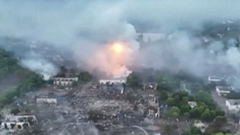 blast at a fireworks factory in china 21 killed