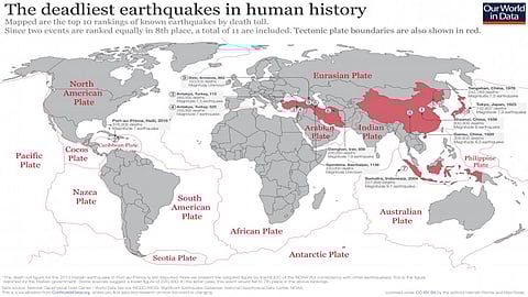 The world''s deadliest earthquakes since 2000