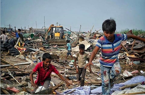 Demolition of night shelter: Have to now consider question of rehabilitation, says SC