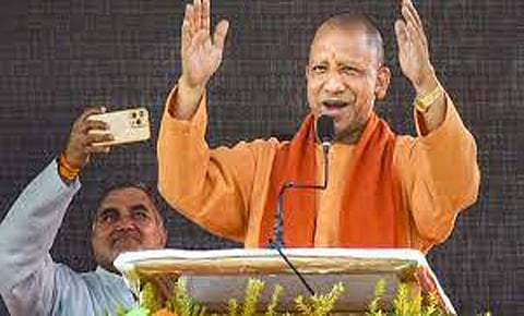 BJP-ruled Tripura got development at speed of bullet train: Yogi at poll rally