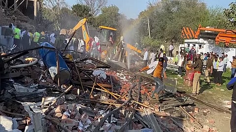 5 killed, 30 injured as roof of cold storage collapses in UP's Meerut