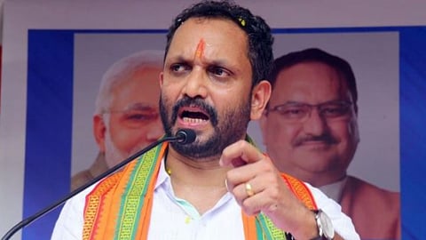 BJP Kerala chief booked for alleged remarks against Left women leaders