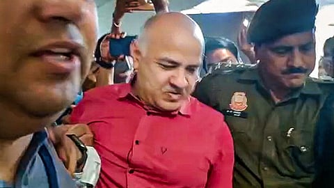 Delhi deputy chief minister Manish Sisodia