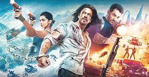 'Pathaan' clocks 50 days in
theatres worldwide