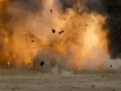 Powerful blast creates crater in ground near India-Pak border in J-K's Kathua