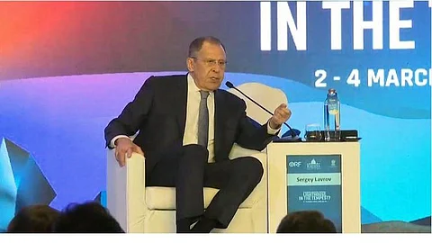 Russian minister Lavrov wonders why Iraq, Libya, Afghanistan never dominated G20 discussions in past