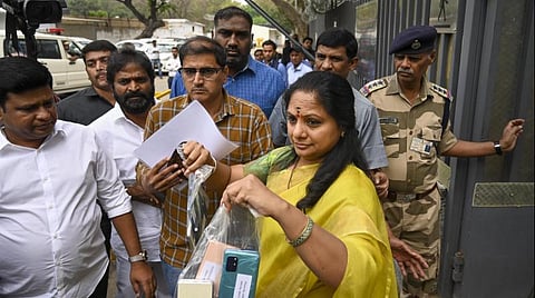 Delhi excise policy: BRS leader Kavitha writes to ED, says she is submitting phones to agency