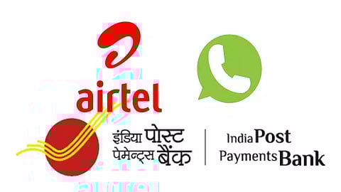 India Post Payments Bank partners Airtel to launch banking services on WhatsApp
