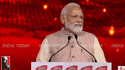 Hurt by success of India's democracy and institutions, some people attacking it: PM Modi