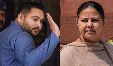 Land-for-jobs 'scam': Bihar Deputy CM Tejashwi questioned by CBI, ED quizzes sister Misa