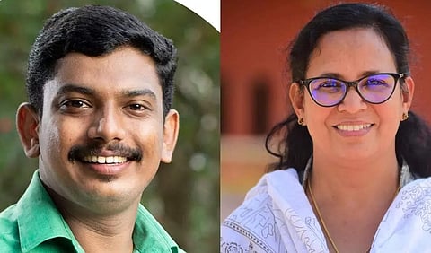 Opposition woman MLA KK Rema files plaint against Left legislator KN Sachin Dev